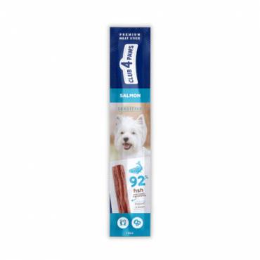 CLUB 4 PAWS PREMIUM SENSITIVE STICKS DE CARNE – SALMÃO. ALIMENTO COMPLEMENTAR PARA CÃES