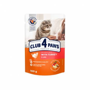 CLUB 4 PAWS PREMIUM “JELLY” – PERU. ALIMENTO HÚMIDO PARA GATOS ADULTOS